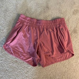 Lululemon track that high rise short 3 inch